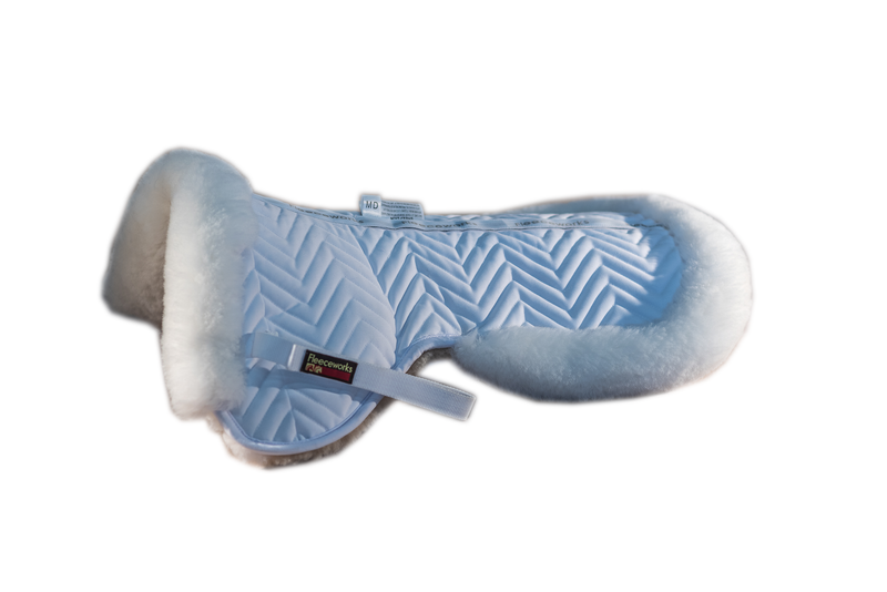 DEALS Sheepskin Perfect Balance Halfpad with Rolled Edge All Purpose Colors
