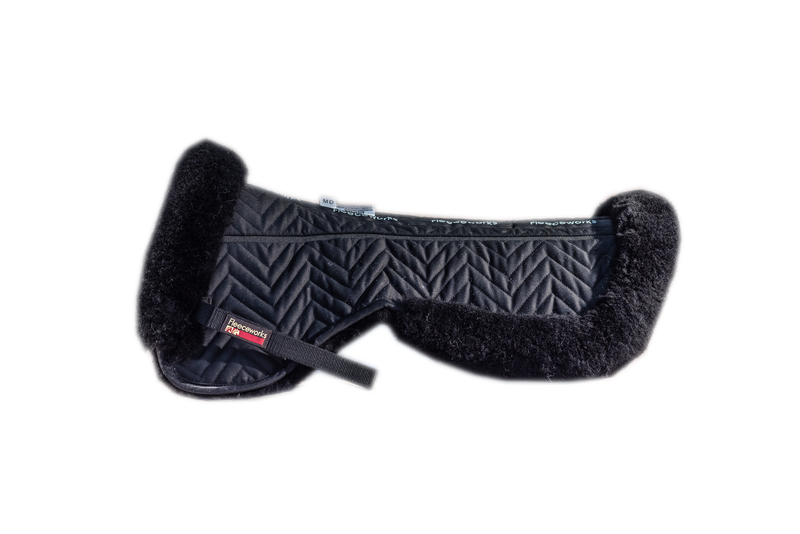 Sheepskin FXK Technology Halfpad with Rolled Edge Dressage