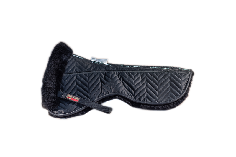 FXK Technology Sheepskin Halfpad with Plain Edge Dressage