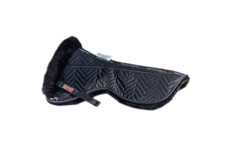 FXK Technology Sheepskin Halfpad with Plain Edge Dressage