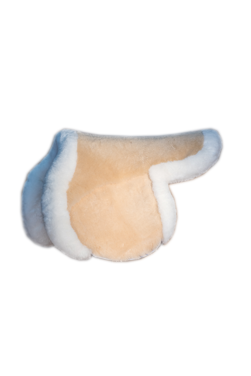 Sheepskin Field Hunter/Fox Hunter Pad with Front Roll, Perfect Balance Technology & Partial Trim