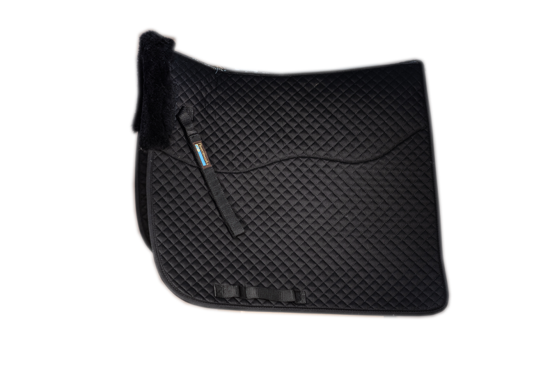 Therawool Quilted Dressage Squarepad with Perfect Balance Technology
