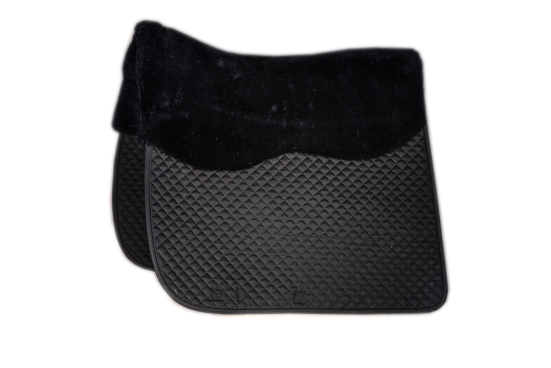 Therawool Quilted Dressage Squarepad with Perfect Balance Technology