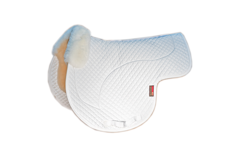 Sheepskin Quilted  Modified Cross Country Pad w/ Perfect Balance Technology