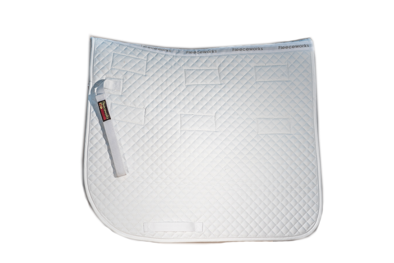 Quilted Dressage Package: 2 Pads & 1 Set of Sheepskin Insert Panels WEB ONLY