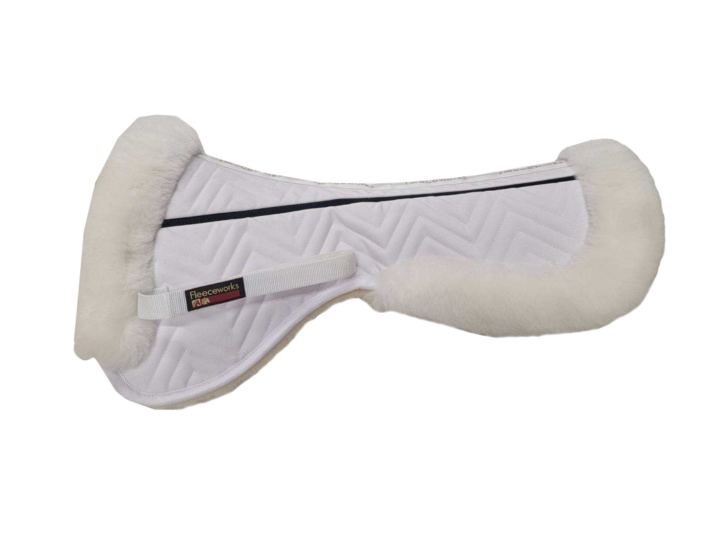 Sheepskin FXK Technology Halfpad with Rolled Edge Dressage