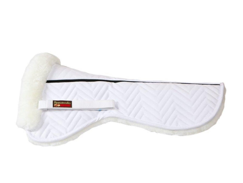 FXK Technology Sheepskin Halfpad with Plain Edge Dressage