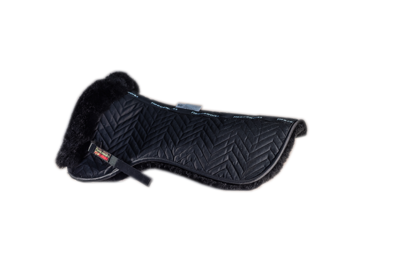 Sheepskin Perfect Balance Halfpad with Banded Edge and Front Inserts Dressage