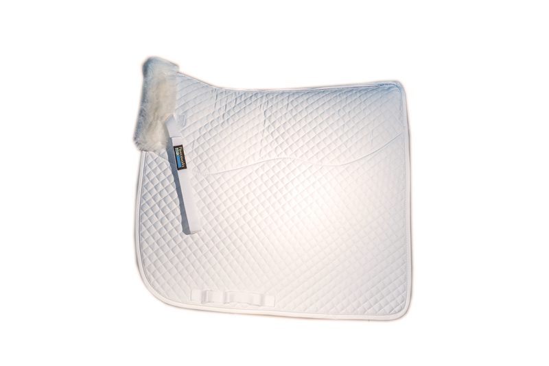 Therawool Quilted Dressage Squarepad with Perfect Balance Technology