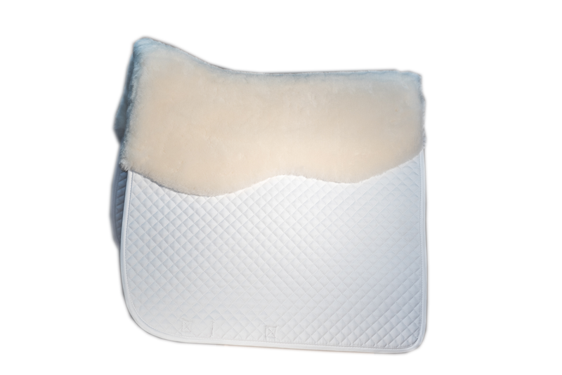 Therawool Quilted Dressage Squarepad with Perfect Balance Technology