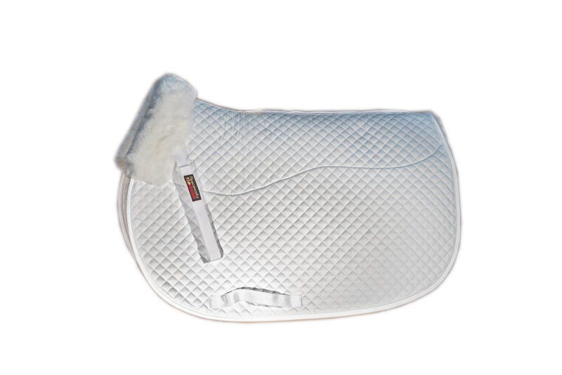 Sheepskin Quilted All Purpose/Close Contact Squarepad w/ Perfect Balance Technology