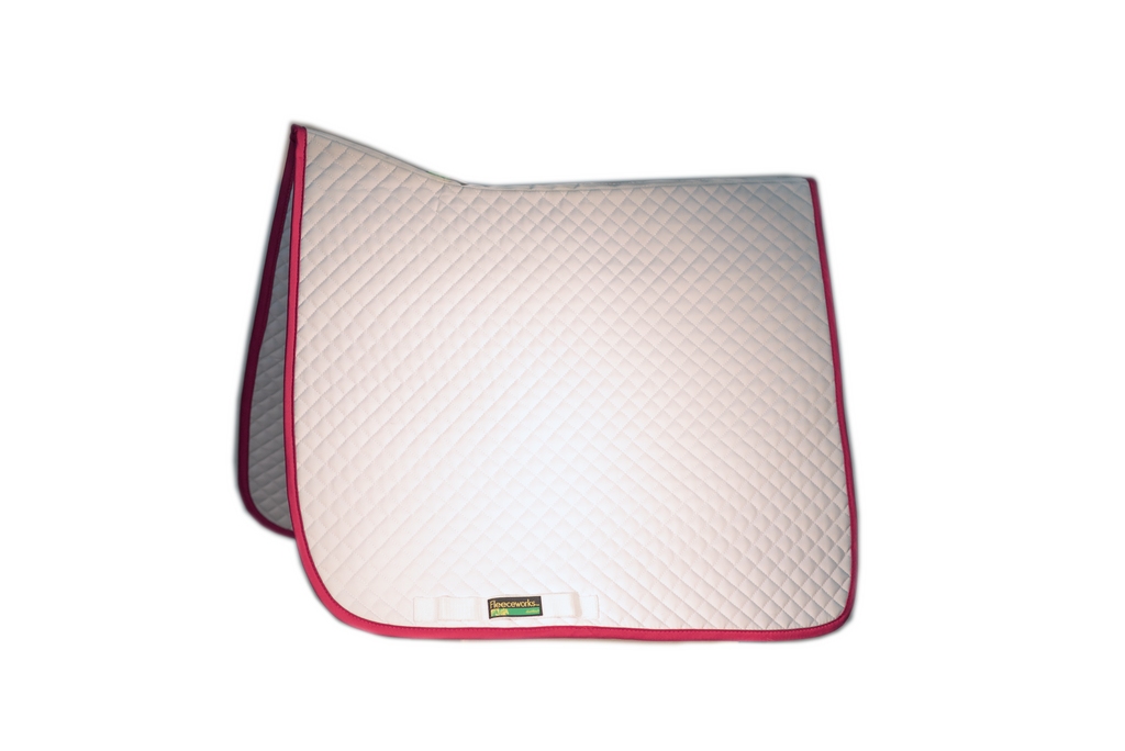 Easy Care Bamboo Quilted Dressage Pad - Colorful