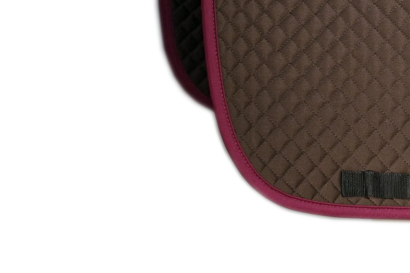 Easy Care Bamboo Quilted Dressage Pad - Colorful