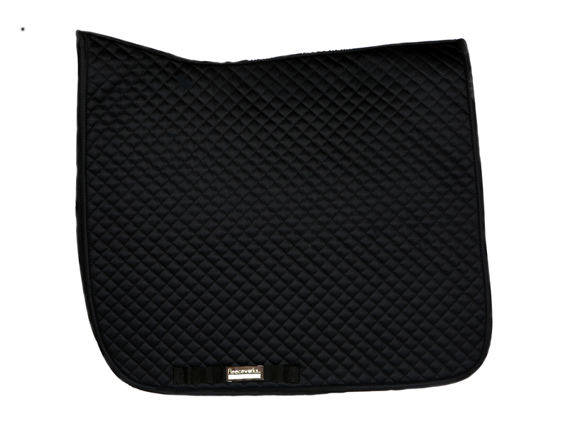 DEALS Easy Care Bamboo Quilted Dressage Pad - Black Only