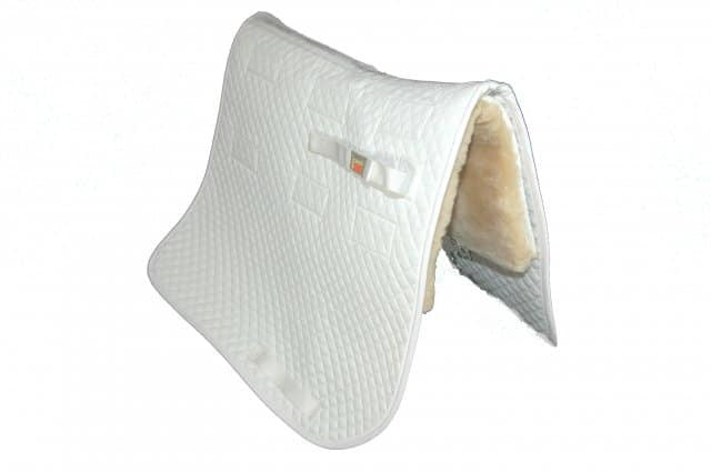 Squarepad with Removable Sheepskin Inserts Dressage