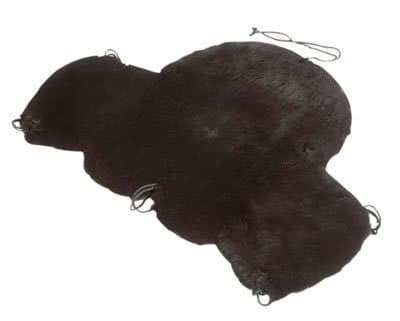 Sheepskin Deluxe Western Seat Saver w/Cantle Cover