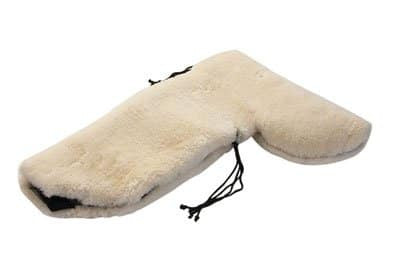 Sheepskin Full Western Seat Saver w/Cantle Cover